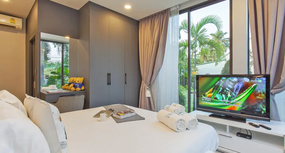 Villa zur Miete mit 4 Zimmer in Bang Lamung, Chonburi