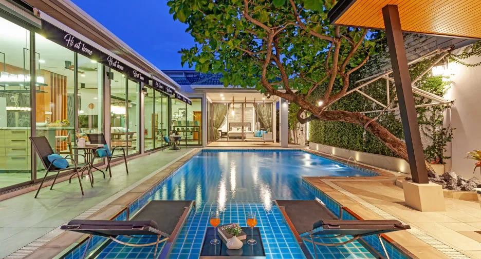 Villa zur Miete mit 4 Zimmer in Bang Lamung, Chonburi