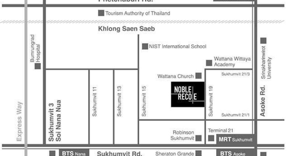 Condo en venta de 1 habitaciones en Watthana, Bangkok