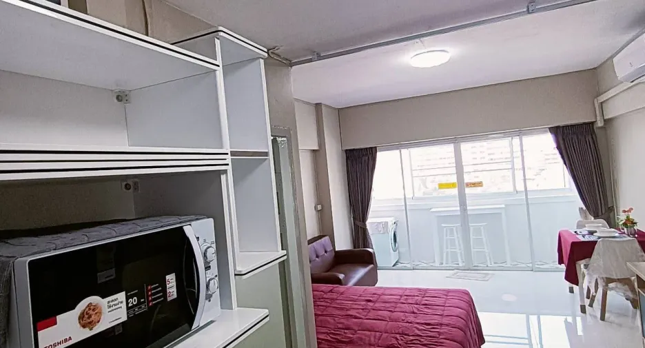 For rent studio condo in Jomtien, Pattaya