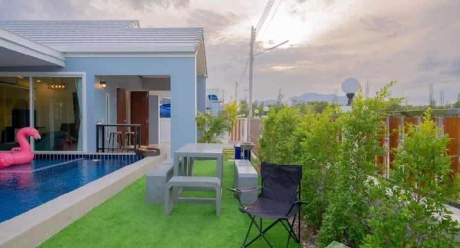 For sale and for rent 3 bedrooms villa in Cha Am, Phetchaburi