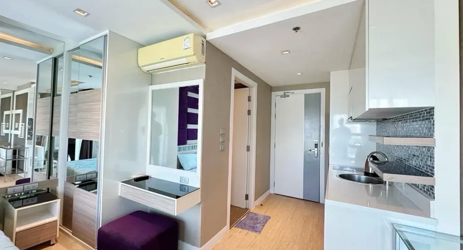 For rent スタジオ condo in Bang Lamung, Chonburi