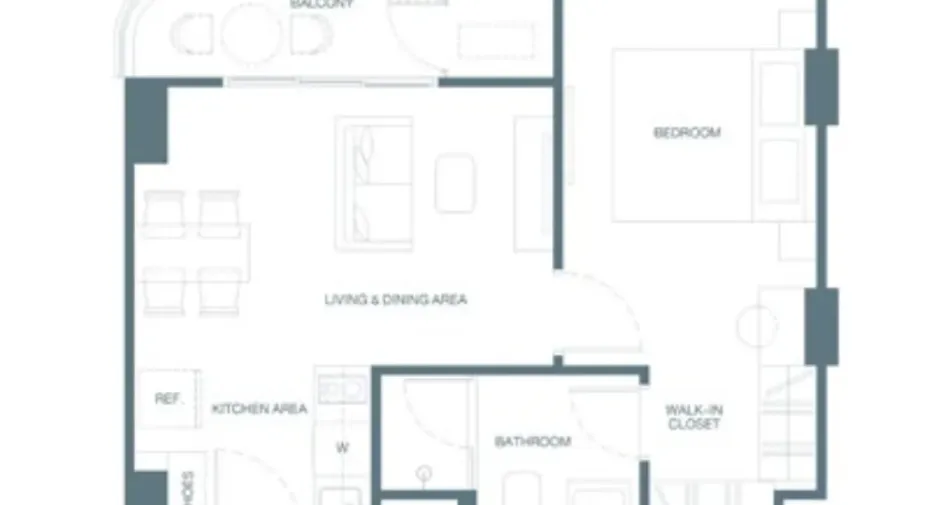 For sale 1 bed condo in Thalang, Phuket