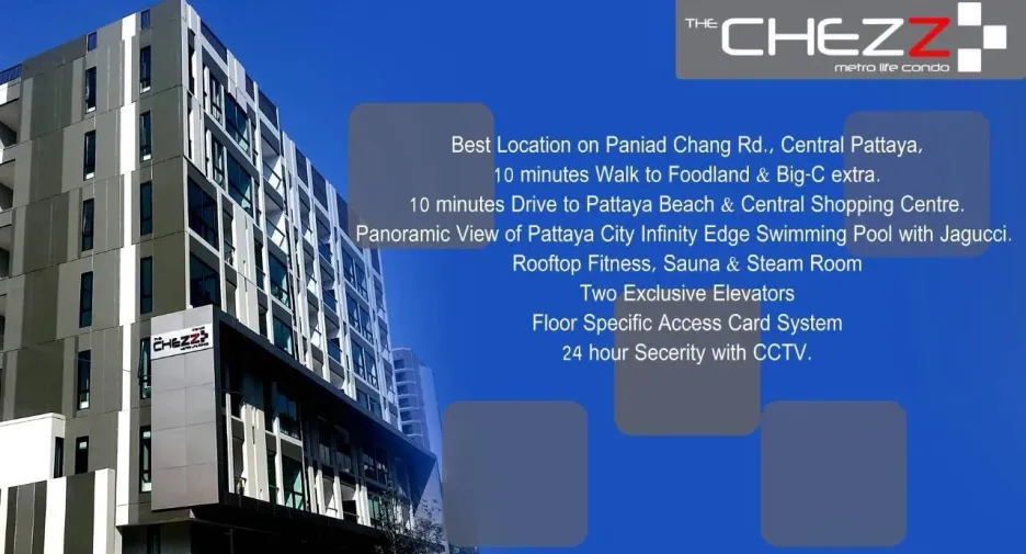 For rent 1 bed condo in Bang Lamung, Chonburi