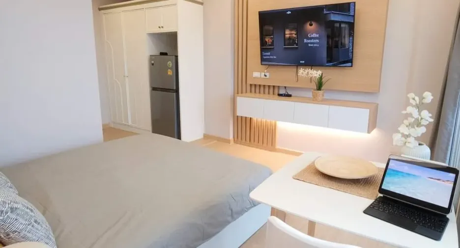 For rent studio condo in Bang Lamung, Chonburi