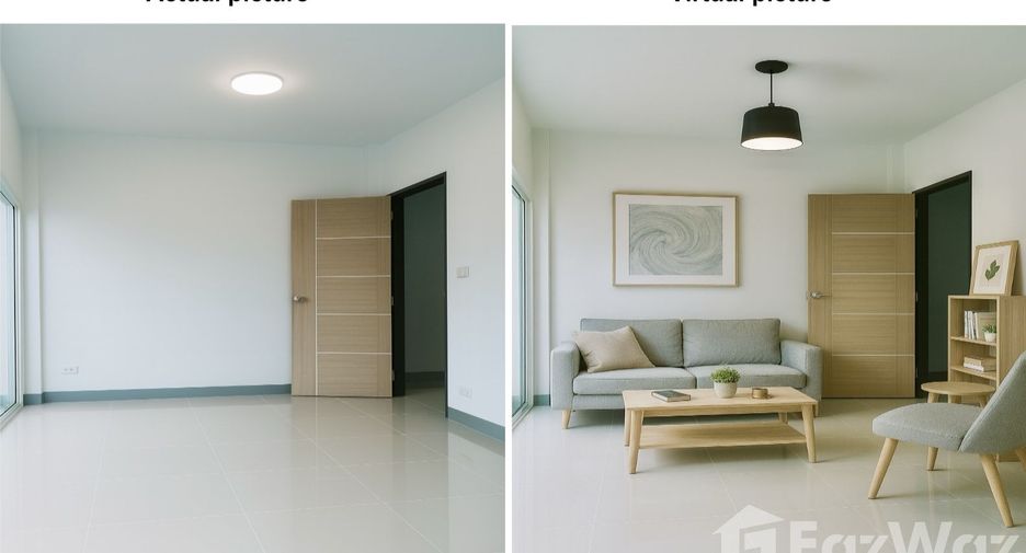 Casa adosada en venta de 2 habitaciones en Ban Hong, Lamphun