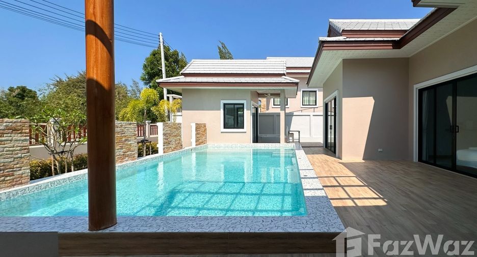 For rent 3 bedrooms villa in Pran Buri, Prachuap Khiri Khan