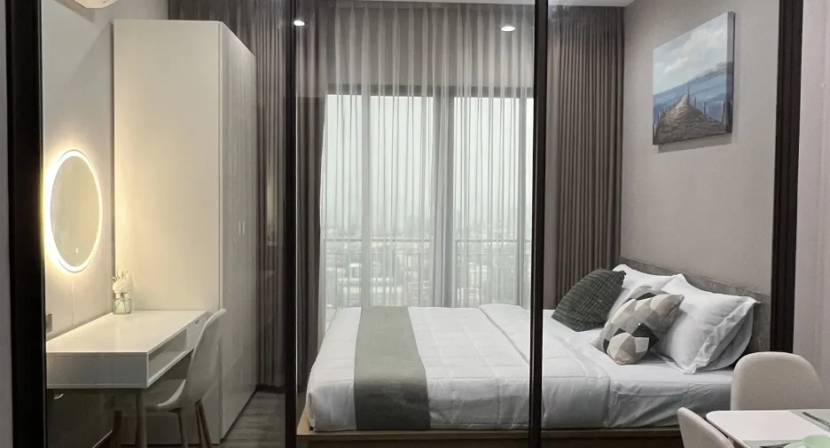 For sale and for rent studio condo in Bang Phlat, Bangkok