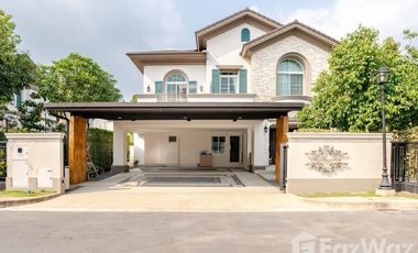 For sale and for rent 4 bedrooms house in Bang Khen, Bangkok
