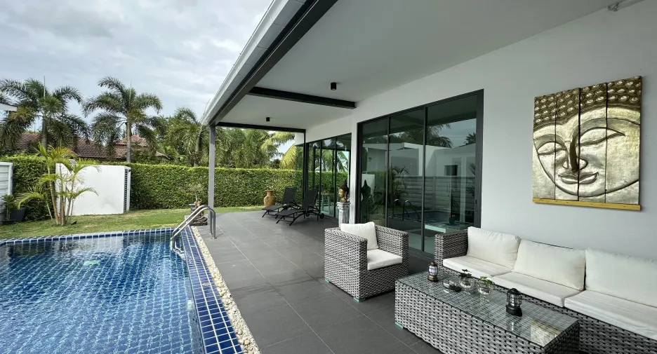 À vendre 3 chambres villa à Pran Buri, Prachuap Khiri Khan