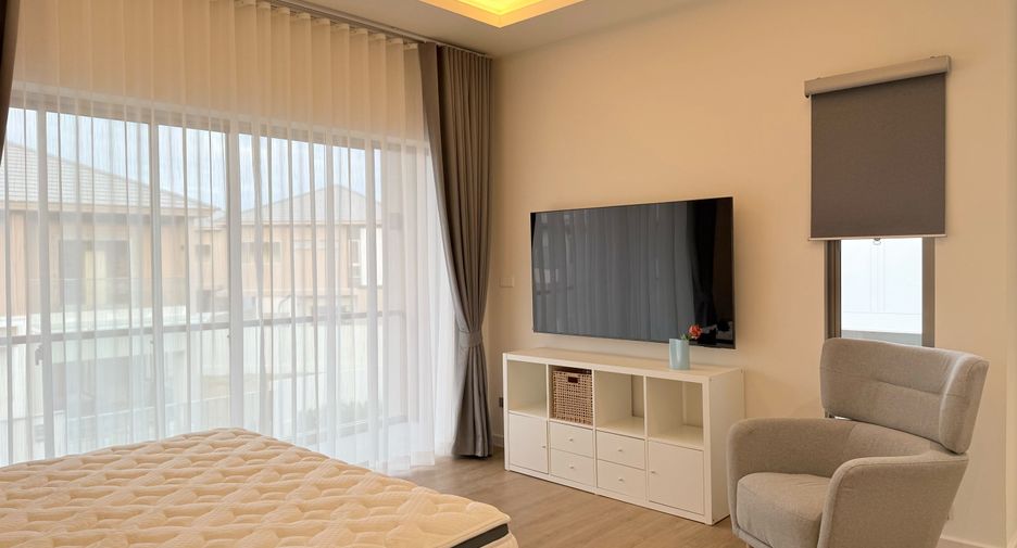For rent 4 bedrooms house in Bang Lamung, Chonburi