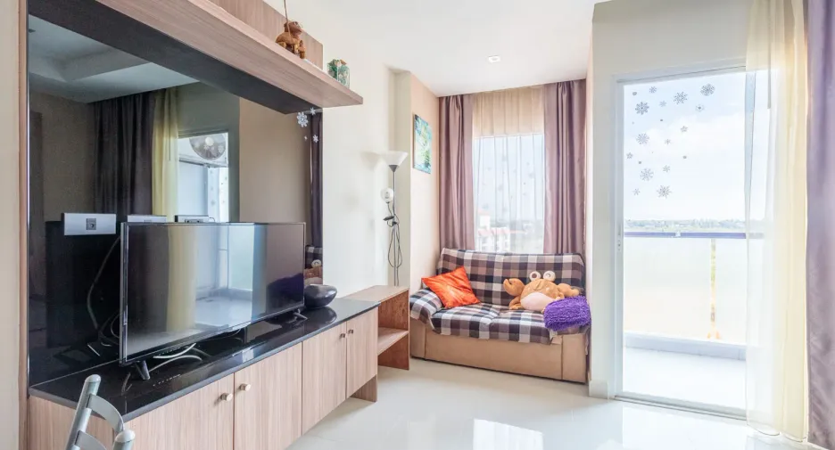 Wohnung zum Kauf mit Studio in Bang Lamung, Chonburi