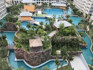 À louer studio condo à Bang Lamung, Chonburi