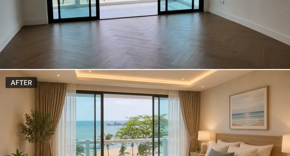 For sale 3 bedrooms condo in Bang Lamung, Chonburi