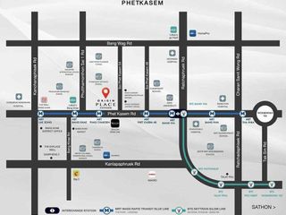 À vendre 1 chambre condo à Phasi Charoen, Bangkok