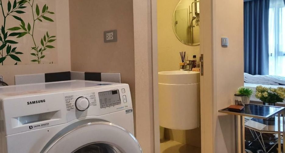 For sale and for rent studio condo in Huai Khwang, Bangkok