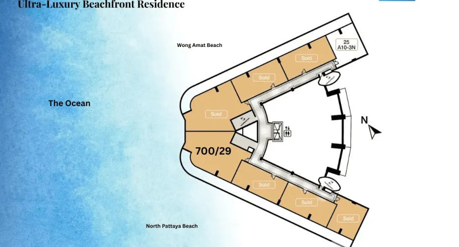 Condo en venta de 3 habitaciones en Bang Lamung, Chonburi
