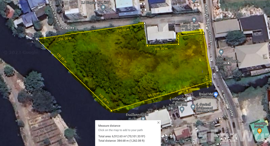 For sale land in Bang Khun Thian, Bangkok