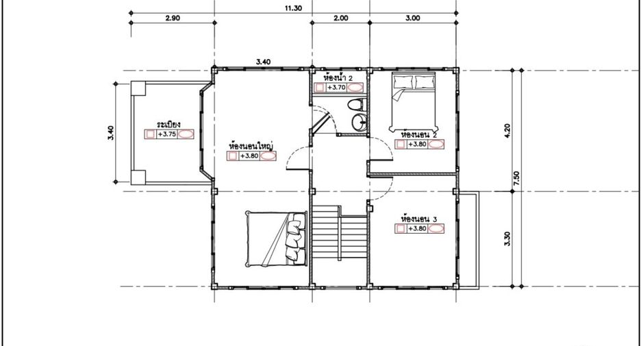 For sale 3 bedrooms house in Phra Samut Chedi, Samut Prakan