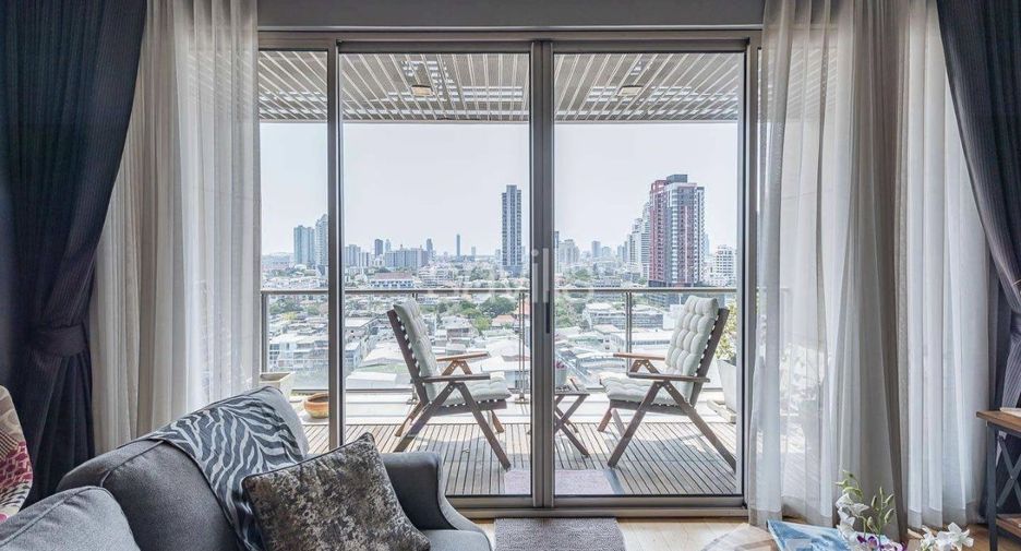 Condo en venta y en alquiler de 2 habitaciones en Yan Nawa, Bangkok