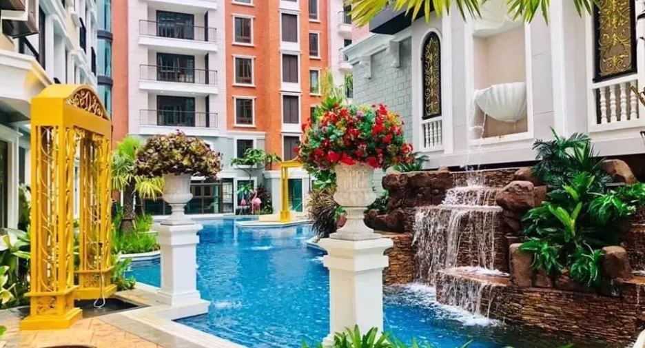 À vendre 1 chambre condo à Bang Lamung, Chonburi