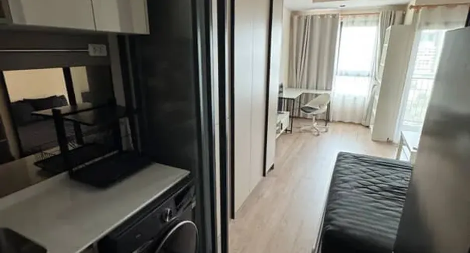 For sale and for rent studio condo in Huai Khwang, Bangkok