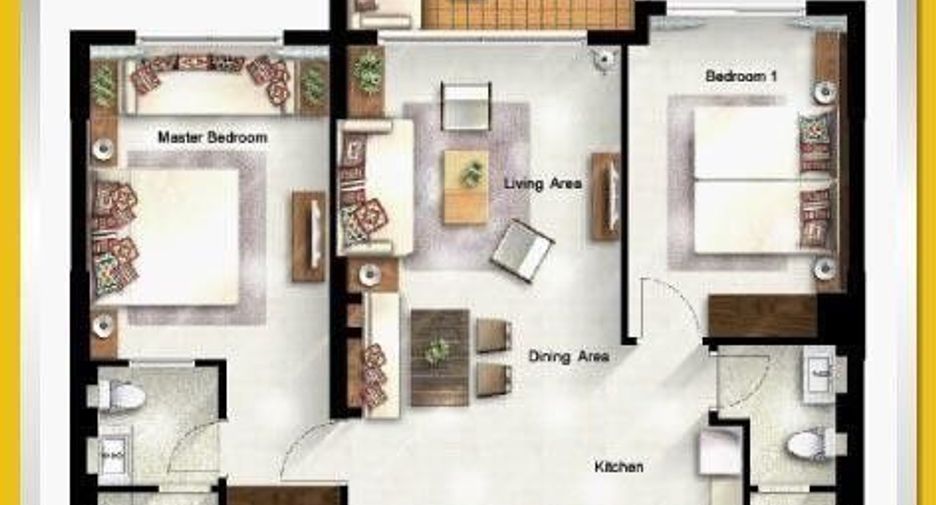 For sale 2 bedrooms condo in Hua Hin, Prachuap Khiri Khan