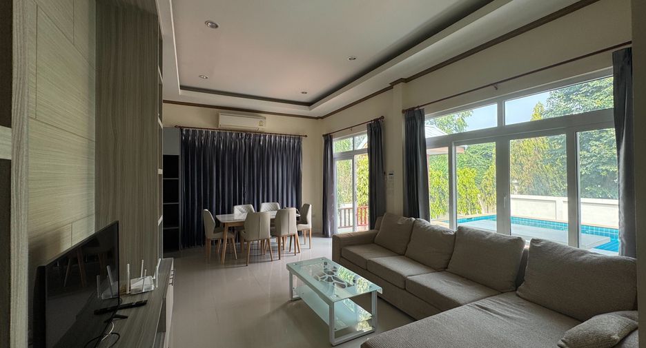 For rent 3 bedrooms house in Bang Lamung, Chonburi