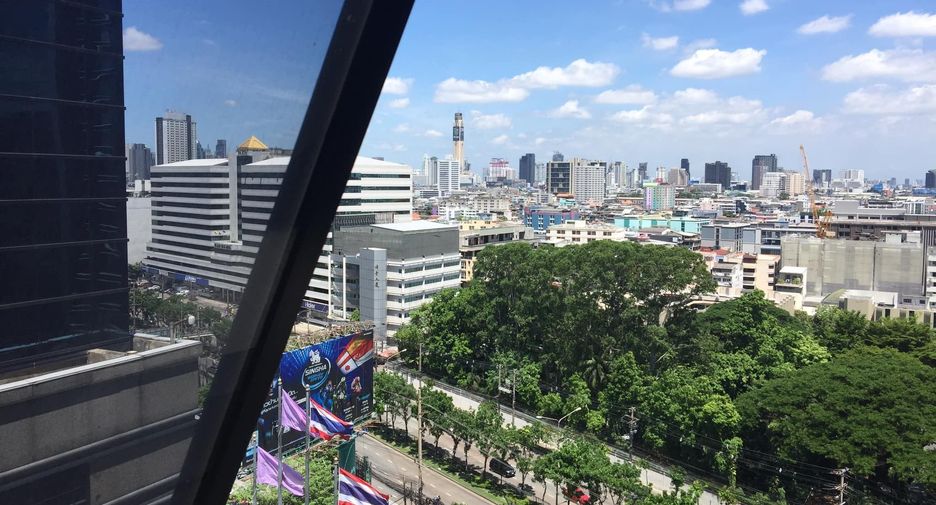 For sale and for rent studio condo in Huai Khwang, Bangkok