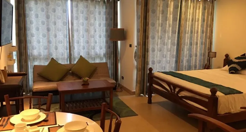 À louer studio condo à Bang Lamung, Chonburi