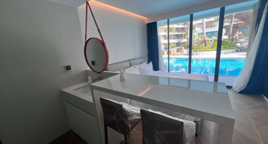 For sale and for rent studio condo in Thalang, Phuket