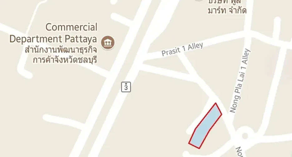 出售 土地 在 Bang Lamung, Chon Buri