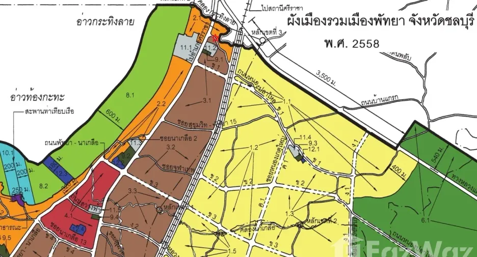 出售 土地 在 Bang Lamung, Chon Buri