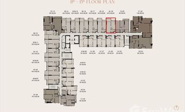 For sale 1 bed condo in Khlong San, Bangkok