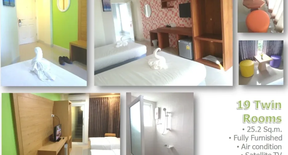 For sale 34 bedrooms hotel in Mueang Surat Thani, Surat Thani