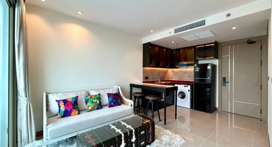 À louer 1 chambre condo à Bang Lamung, Chonburi