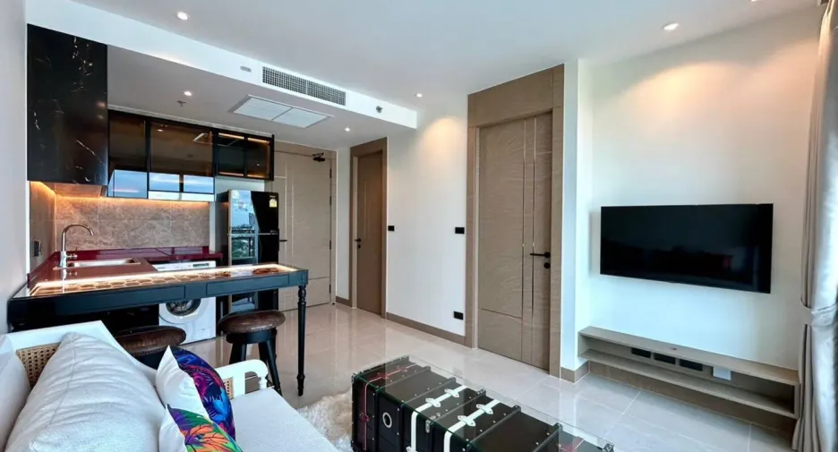 À louer 1 chambre condo à Bang Lamung, Chonburi