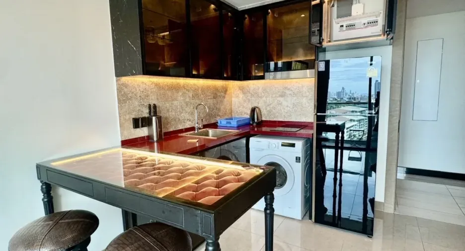 À louer 1 chambre condo à Bang Lamung, Chonburi