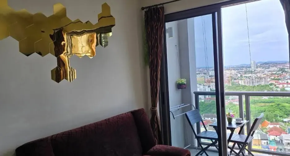 À vendre et à louer 1 chambre condo à Bang Lamung, Chonburi