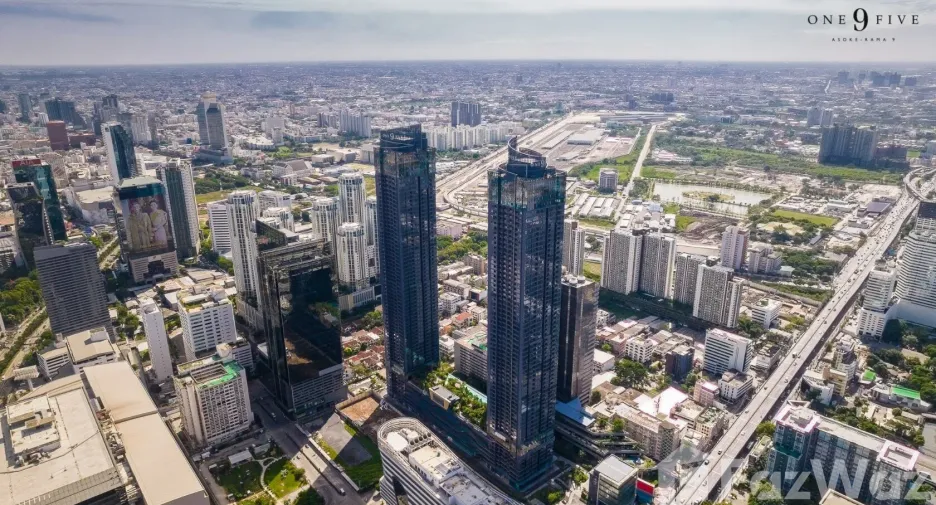 For sale and for rent 2 bedrooms condo in Huai Khwang, Bangkok