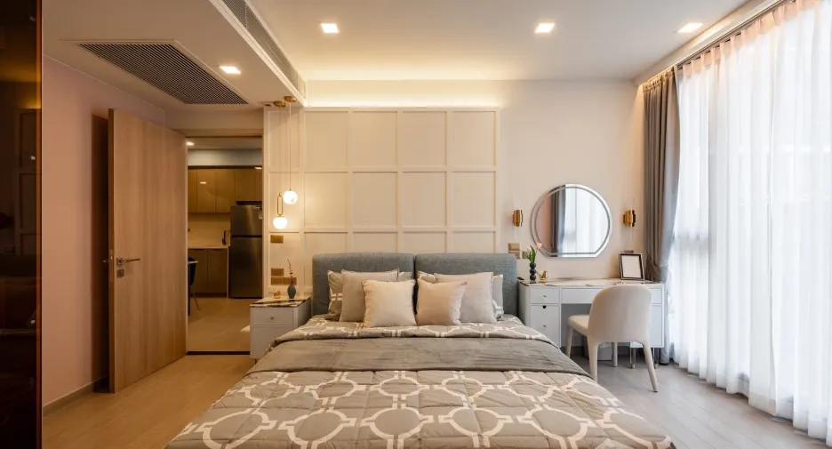 For sale and for rent 2 bedrooms condo in Huai Khwang, Bangkok