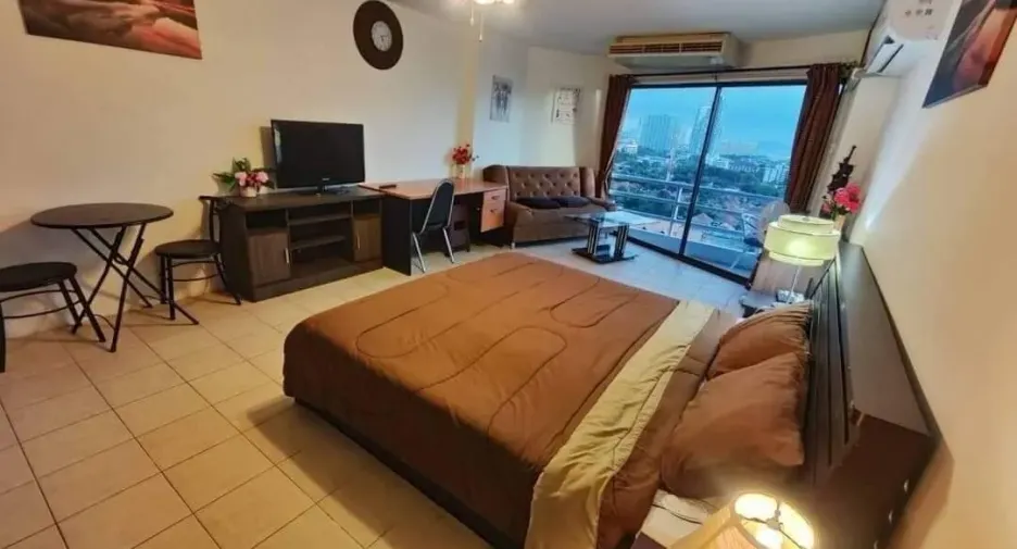 For rent studio condo in Bang Lamung, Chonburi