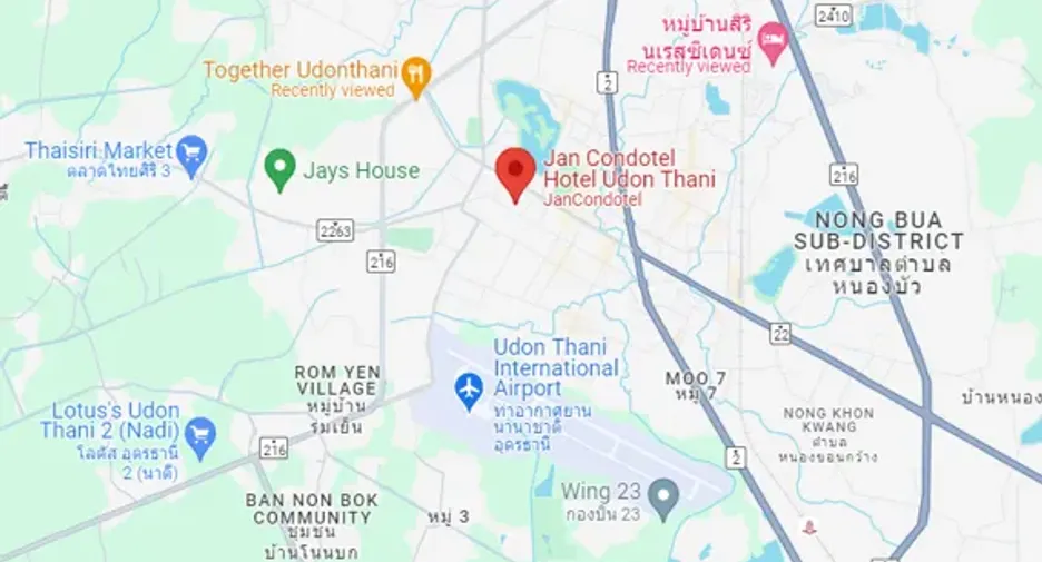 出售 45 卧室 商业空间 在 Mueang Udon Thani, Udon Thani
