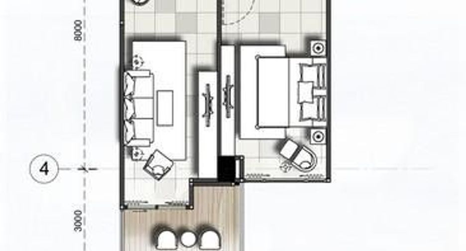 For sale 1 Beds condo in Cha Am, Phetchaburi