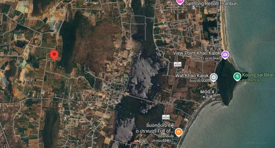 For sale land in Sam Roi Yot, Prachuap Khiri Khan