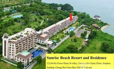 À vendre et à louer 3 chambres condo à Sattahip, Chonburi