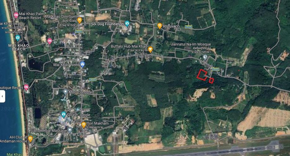 For sale land in Thalang, Phuket
