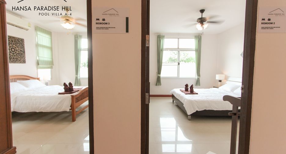 À louer 3 chambres villa à Bang Lamung, Chonburi