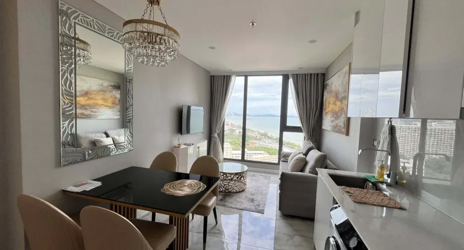 For rent 1 bed condo in Bang Lamung, Chonburi