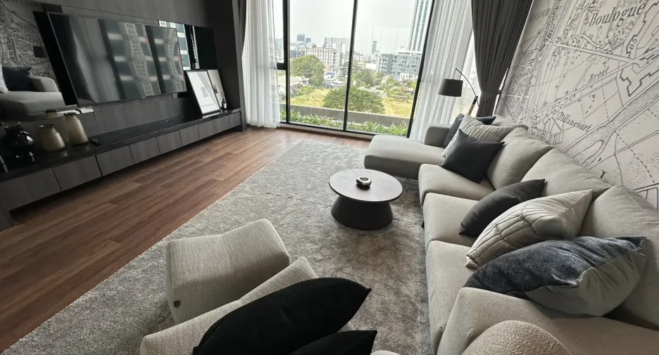 For rent 1 bed condo in Huai Khwang, Bangkok